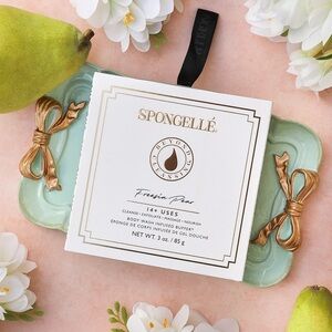 Spongellé “Freesia Pear” Body Wash infused buffer